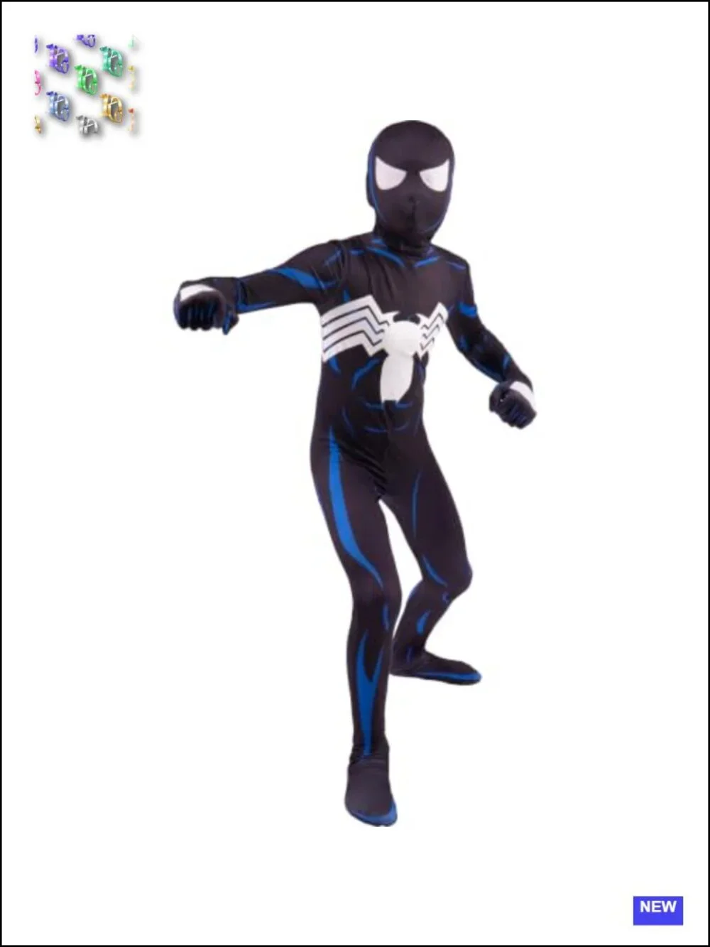 Spider-Man Youth Zentai Costume Jumpsuit with Mask